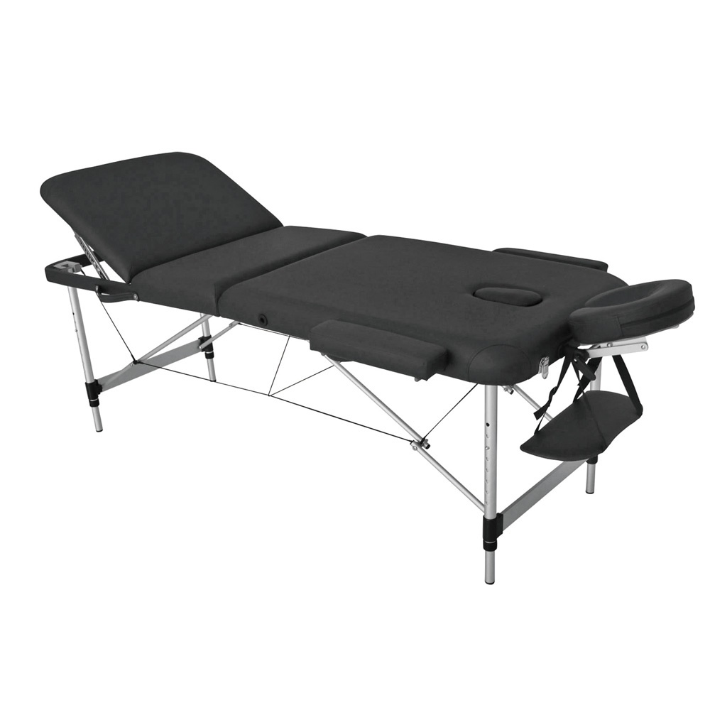 Aluminum massage table