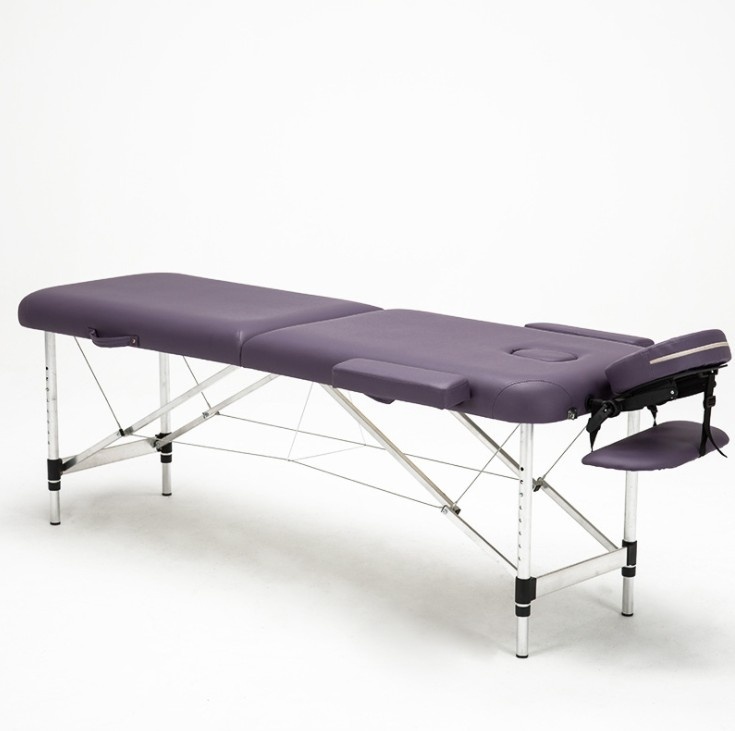 Aluminum massage table