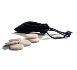 6 Pcs Mini Facial Marble Stone Set